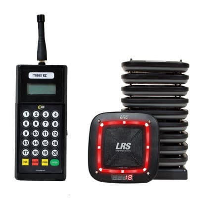 Abitec München, Pager, Coaster, Funkruf, Rufsystem, LRS